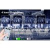 105ft Outdoor Christmas Decoration Lights,1000 LED 8 Modes Curtain Fairy Lights with 50 Drops,Plug in,Waterproof,Timer,Memory Function for Christmas H