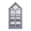 Mini Greenhouse Kit - Outdoor Small Green House, Wood, Plant Stand for Indoor Garden & Patio Balcony Apartments Porch Terrace Outsid Accessories, UV-R