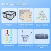 47" * 47" Baby Playard Cloth Playpen Removable Enclosures for Indoor and Outdoor Use Care for Children and Pets