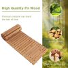 8 Feet Roll-out Weather-Resistant Patio Hardwood Pathway