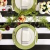 Outdoor Patio Table Decor Tablecloth with Zipper 60 Inch Round